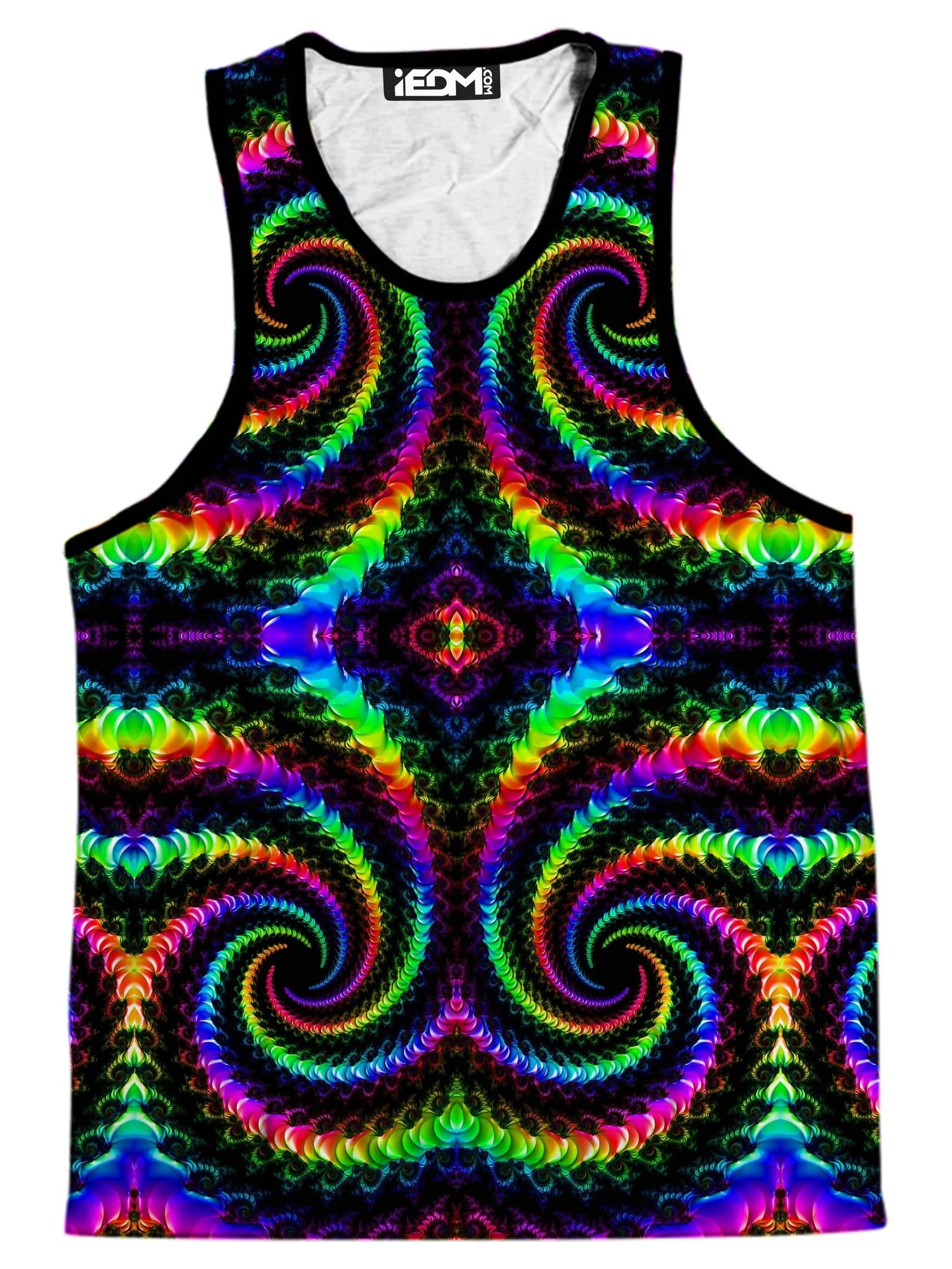 Fractaled Vision Men's Tank and Shorts Combo sold by iEDM product image thumbnail 2