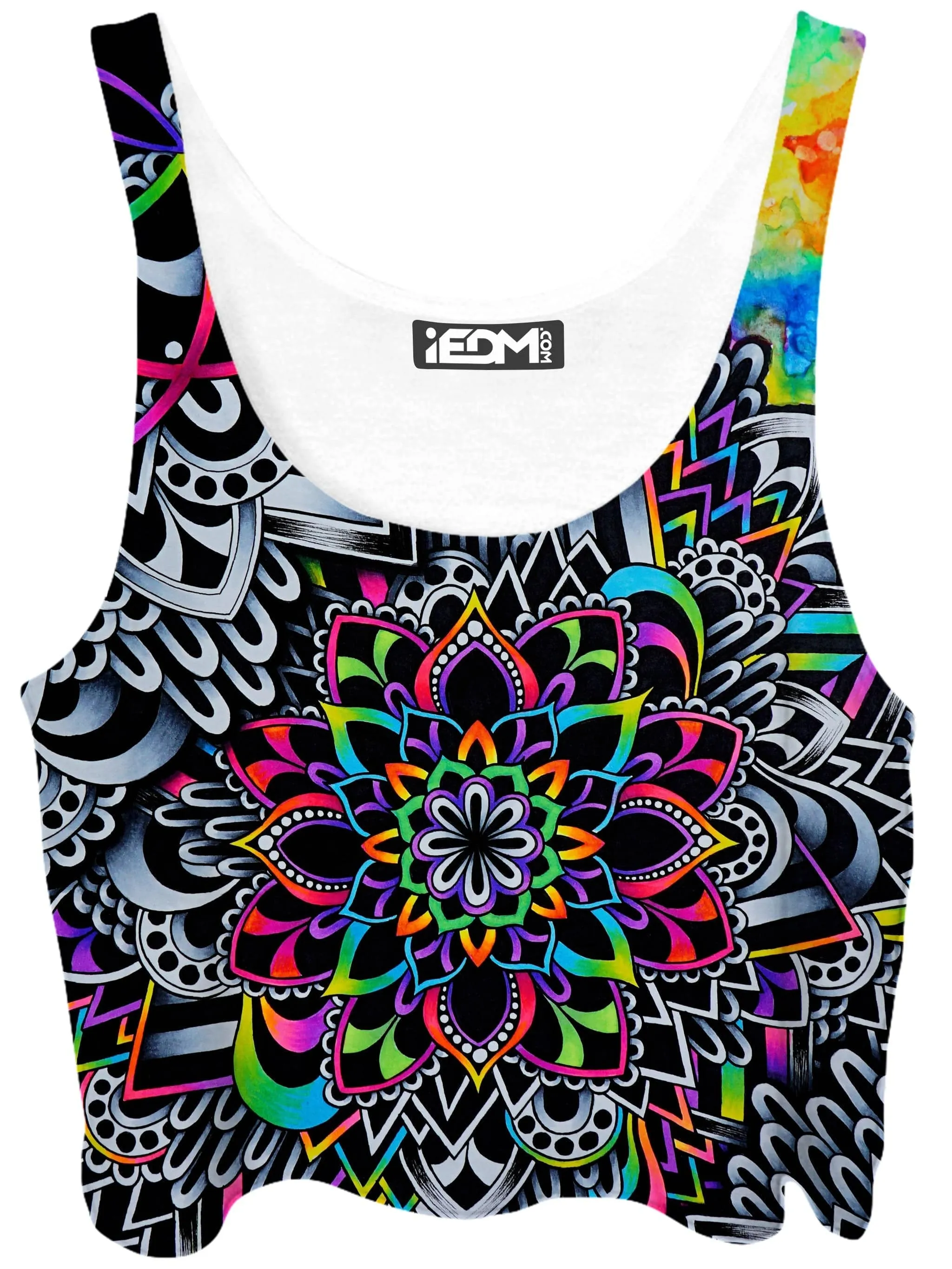 Mandala Vibez Crop Top and Leggings Combo sold by iEDM product image thumbnail 2