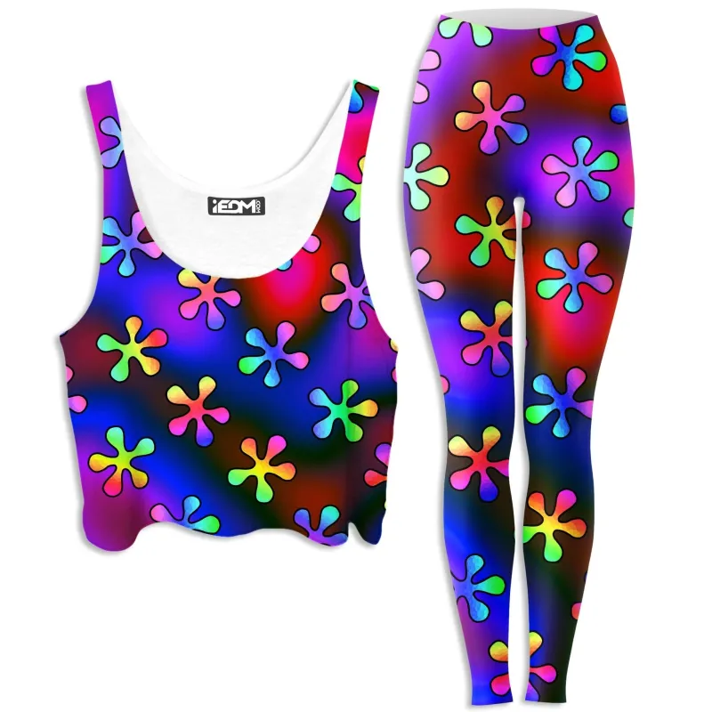 Hip Odyssey Crop Top and Leggings Combo sold by iEDM
