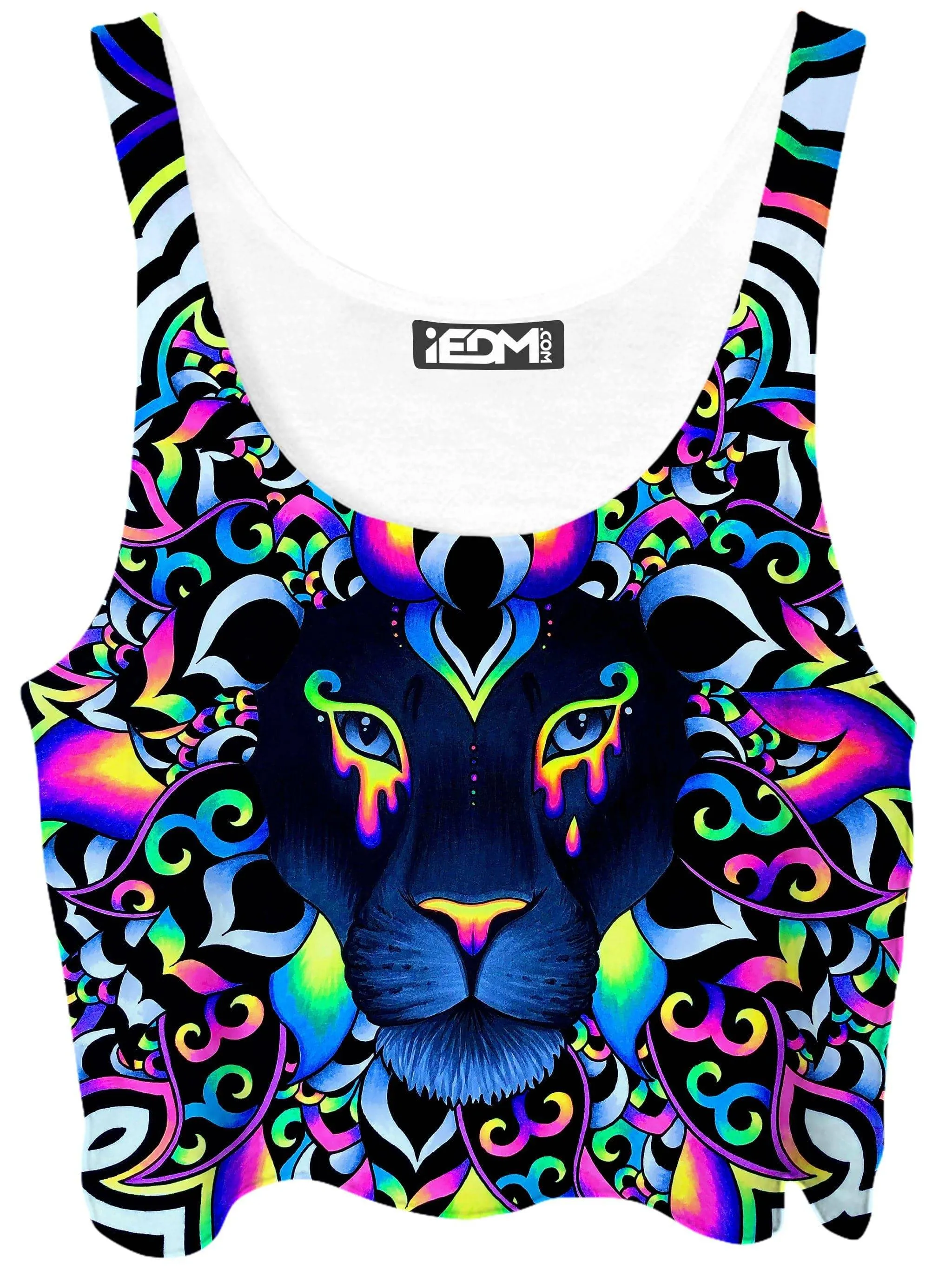 Electric Lion Crop Top and Leggings Combo sold by iEDM product image thumbnail 2