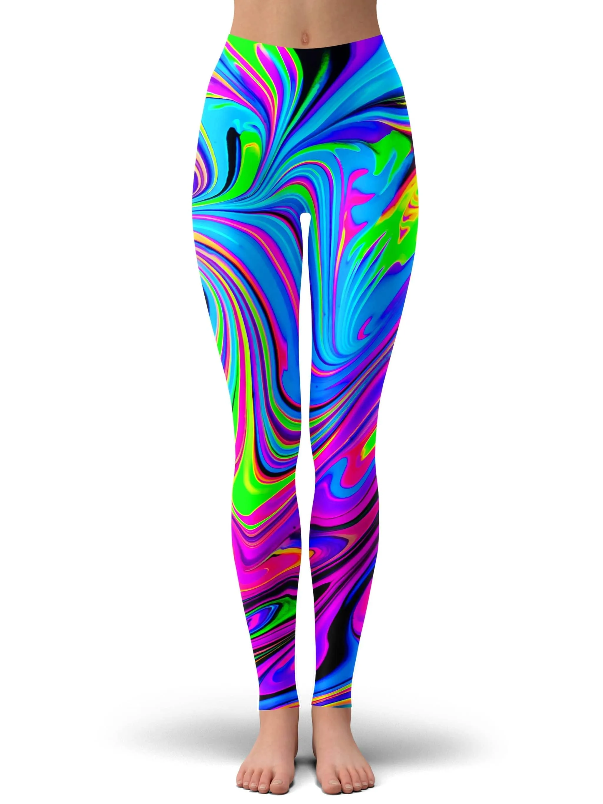 Cosmic Flow Hoodie Dress and Leggings Combo sold by iEDM product image thumbnail 3