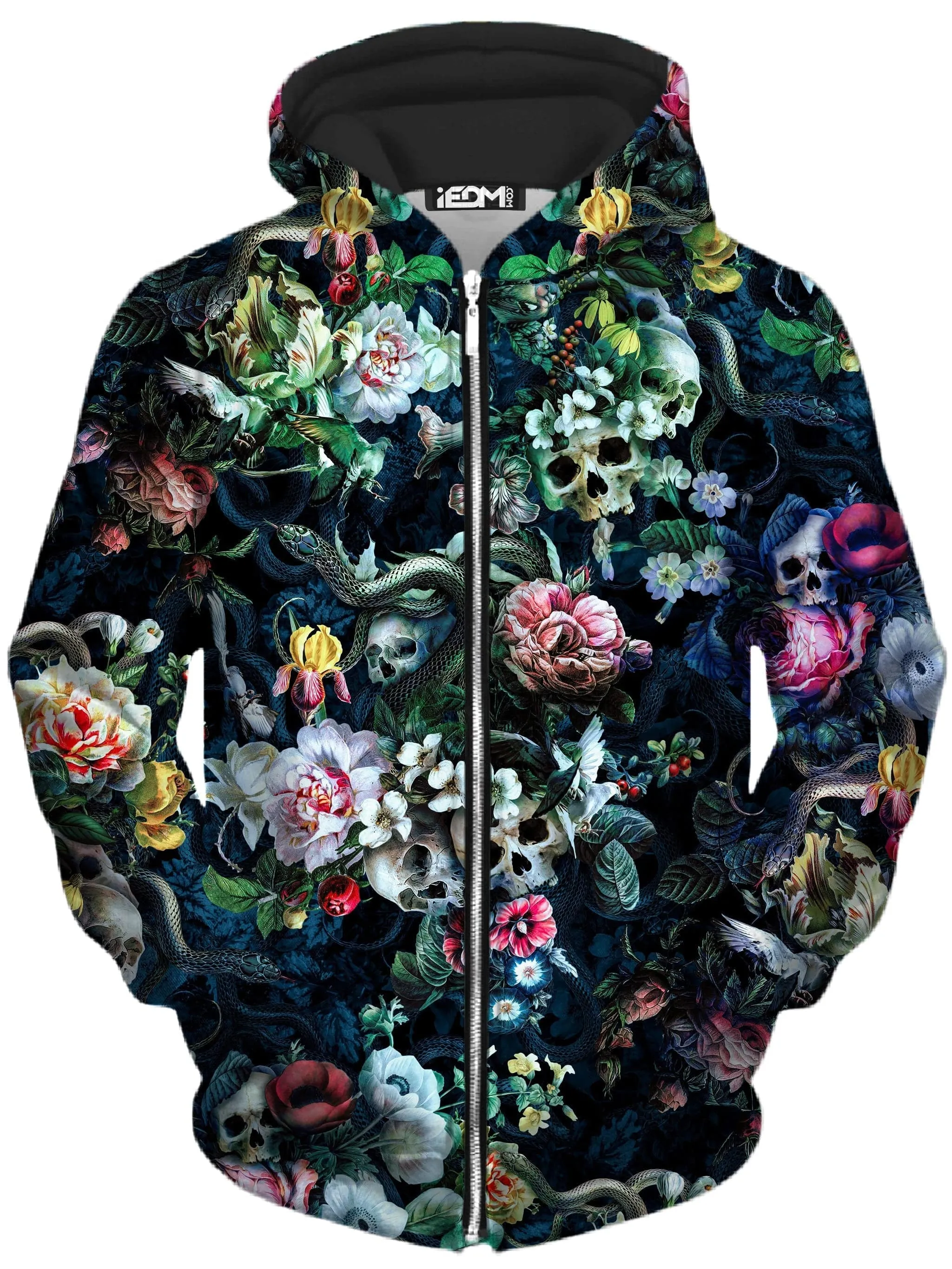 Dark Splendor Zip-Up Hoodie and Leggings Combo sold by iEDM product image thumbnail 2