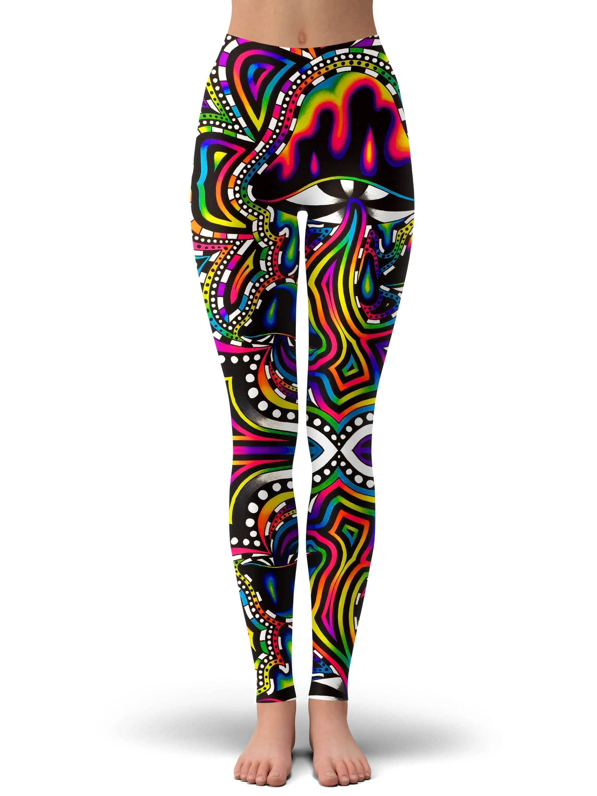 Briz Shroomz Crop Top and Leggings Combo sold by iEDM product image thumbnail 3