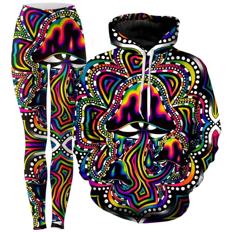 Briz Shroomz Hoodie and Leggings Combo sold by iEDM