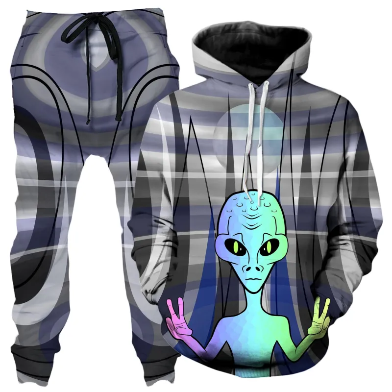 Alien Arrival Hoodie and Joggers Combo sold by iEDM