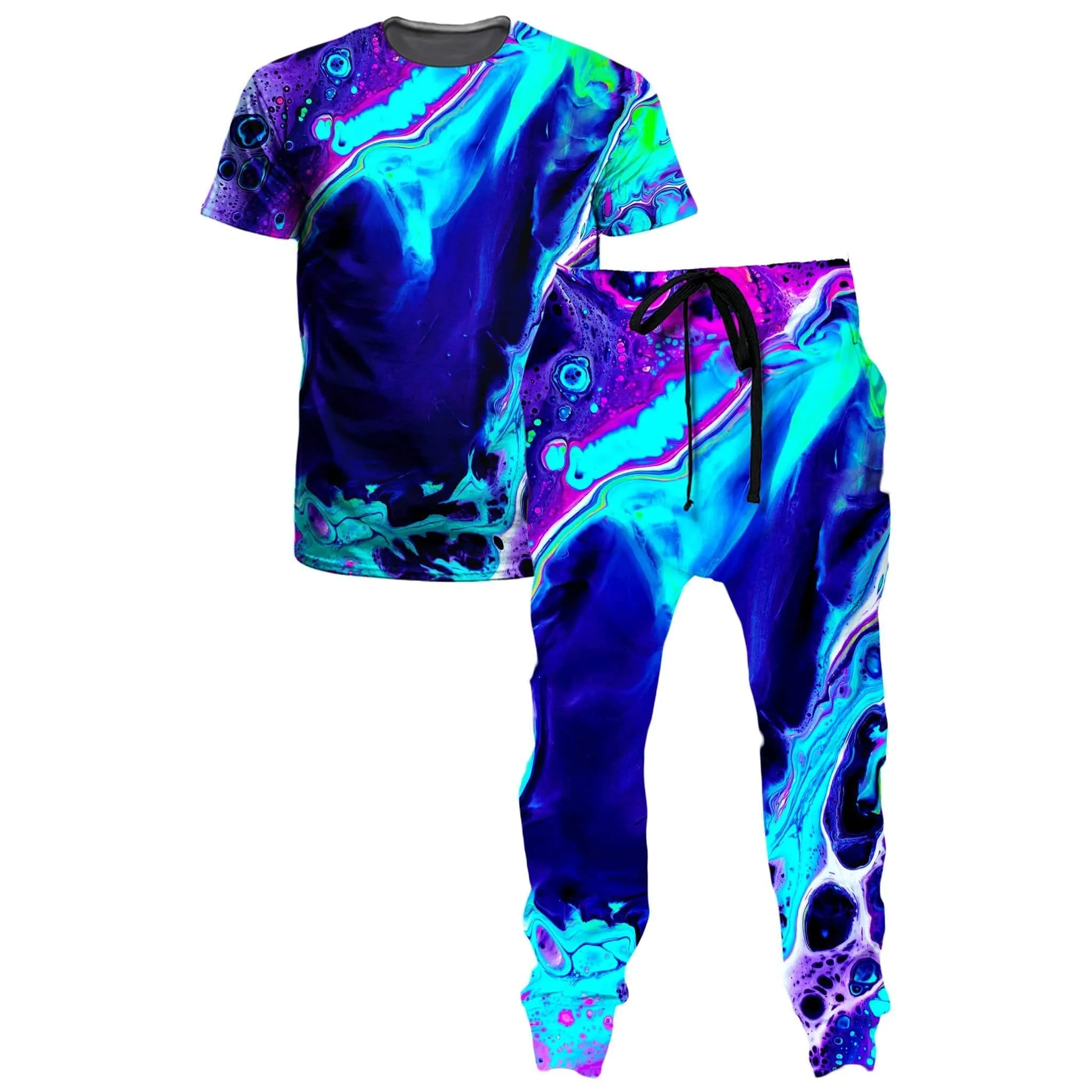 Aqua Daze T-Shirt and Joggers Combo sold by iEDM