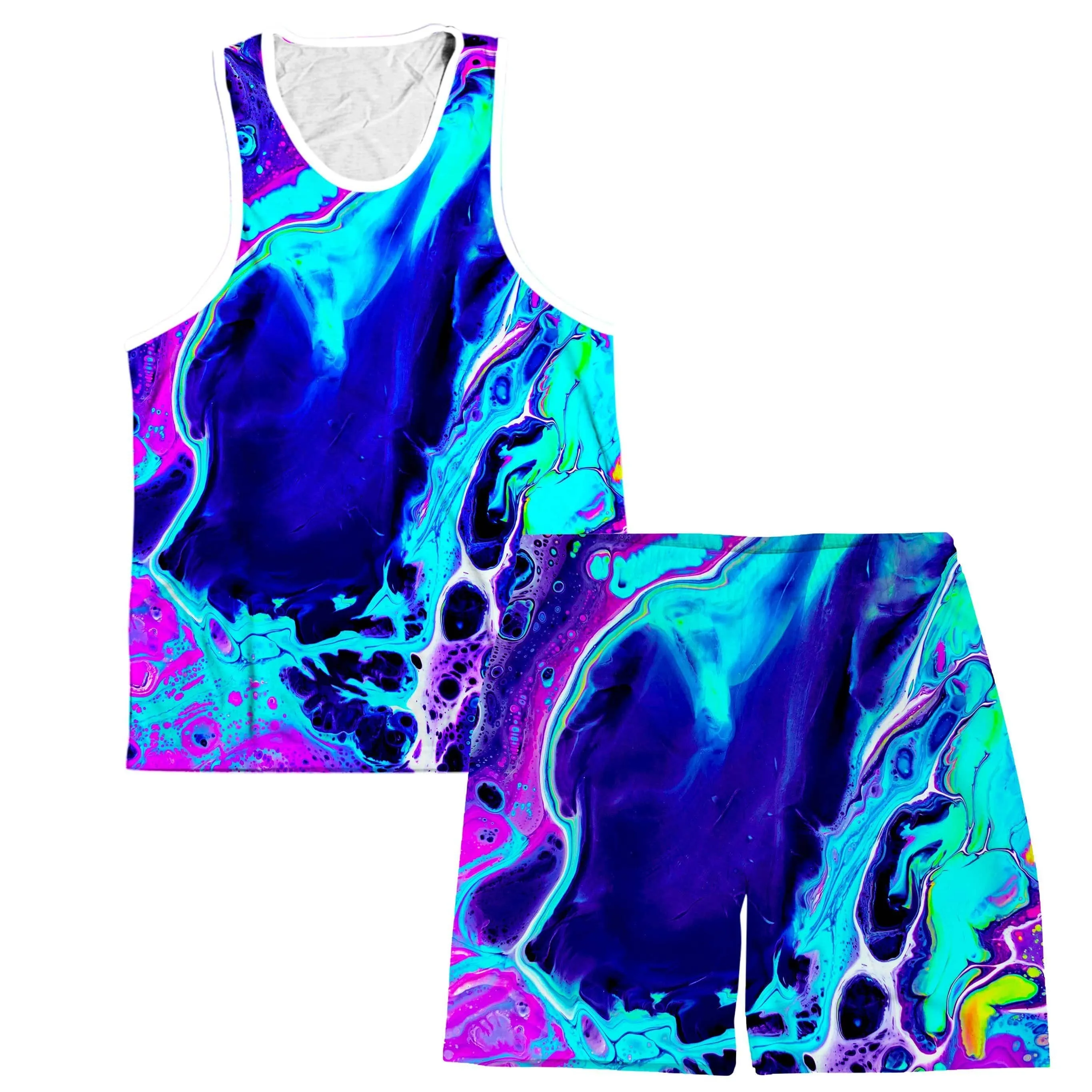 Aqua Daze Tank and Shorts Combo sold by iEDM