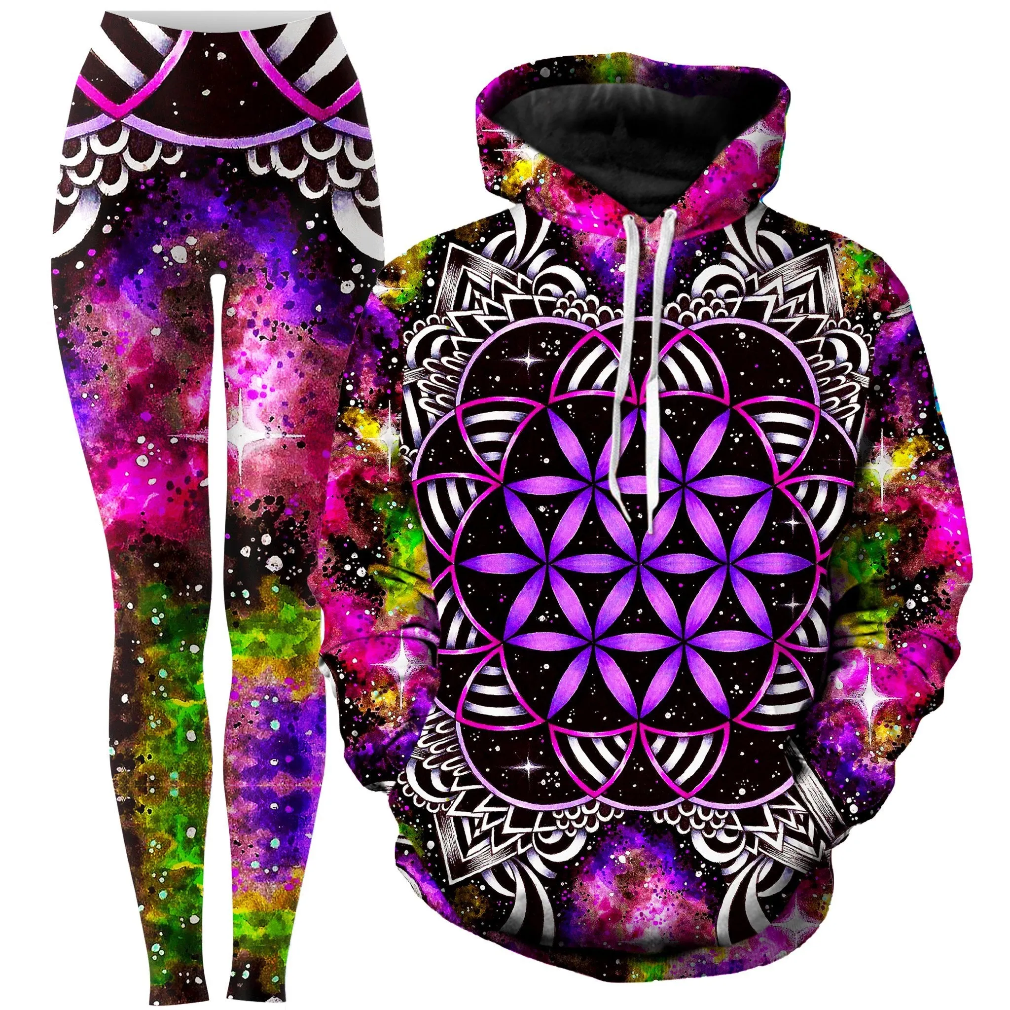 Oracle of Life Hoodie and Leggings Combo sold by iEDM