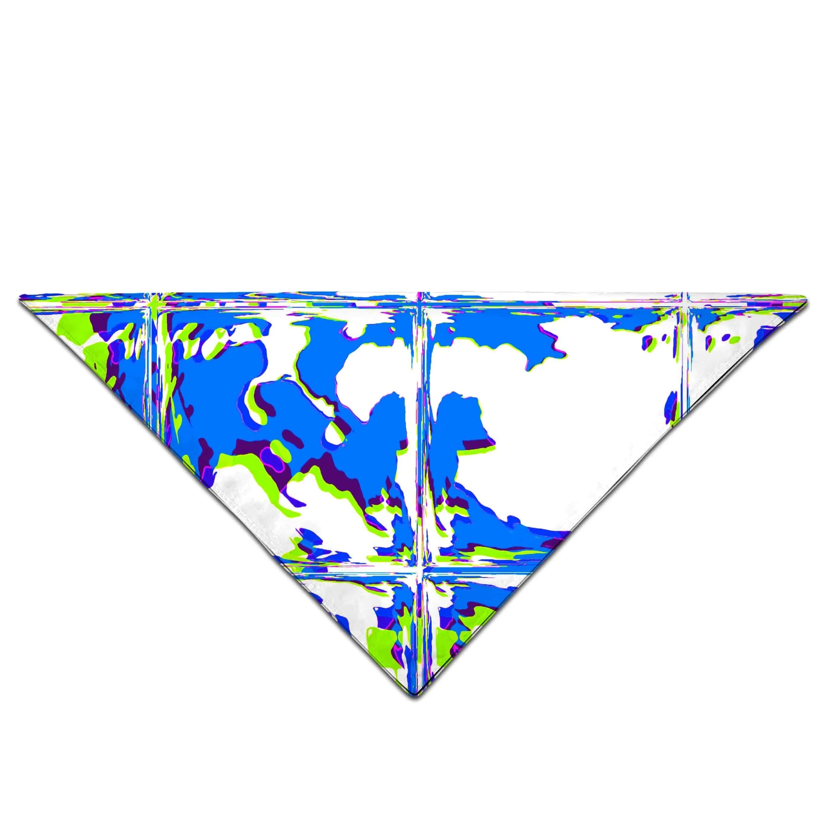 Blue Rave Glitch Bandana sold by iEDM product image thumbnail 2