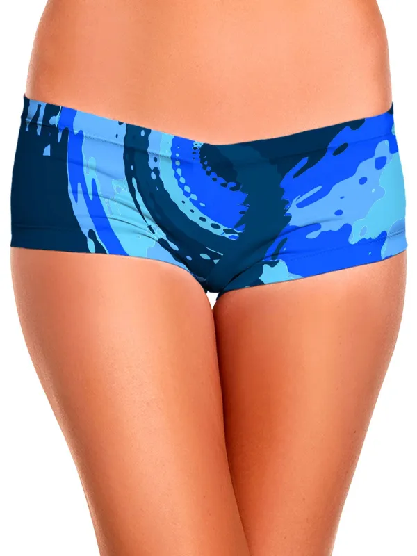 Blue Magic Booty Shorts sold by iEDM