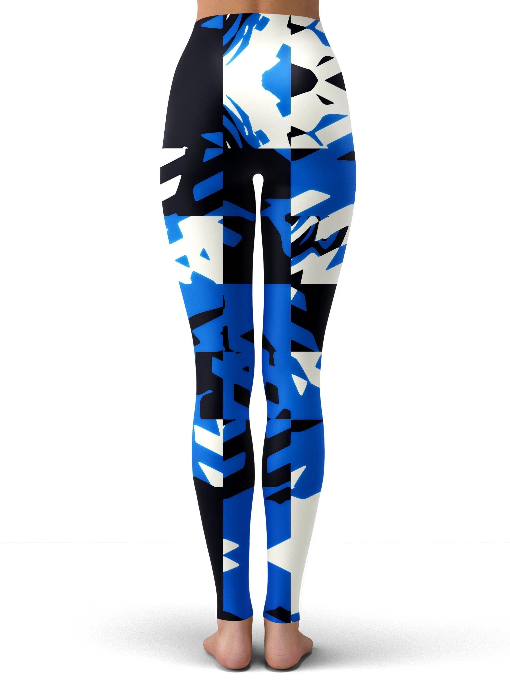 Blue Digital Leggings sold by iEDM product image thumbnail 3
