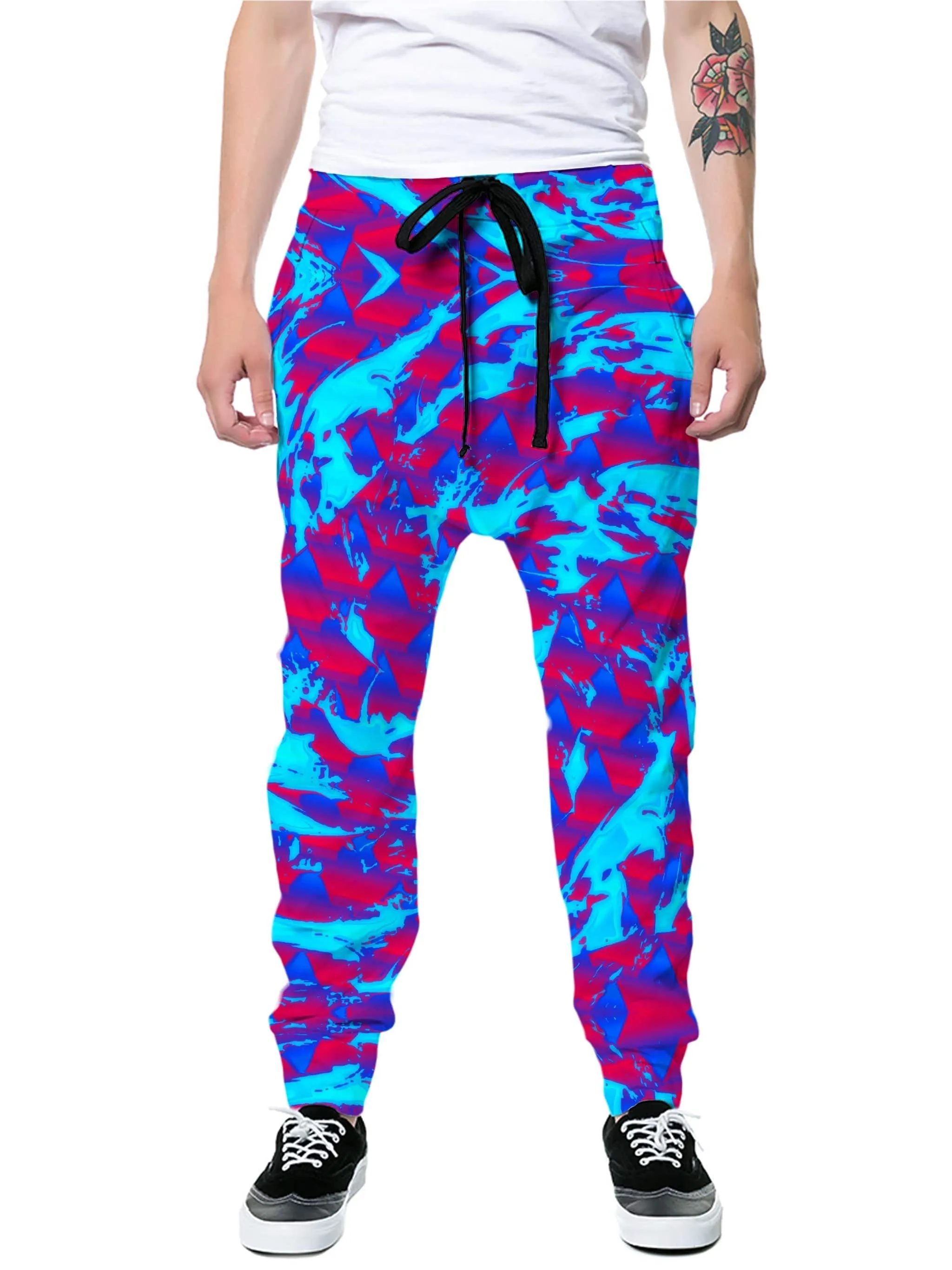 Berry Blast Hypno Splatter Joggers sold by iEDM