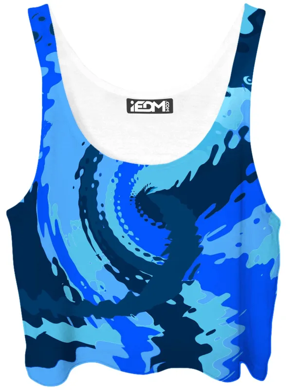 Blue Magic Crop Top sold by iEDM