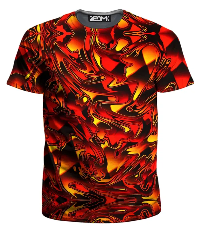 Fire Chromatic Melt Men's T-Shirt sold by iEDM
