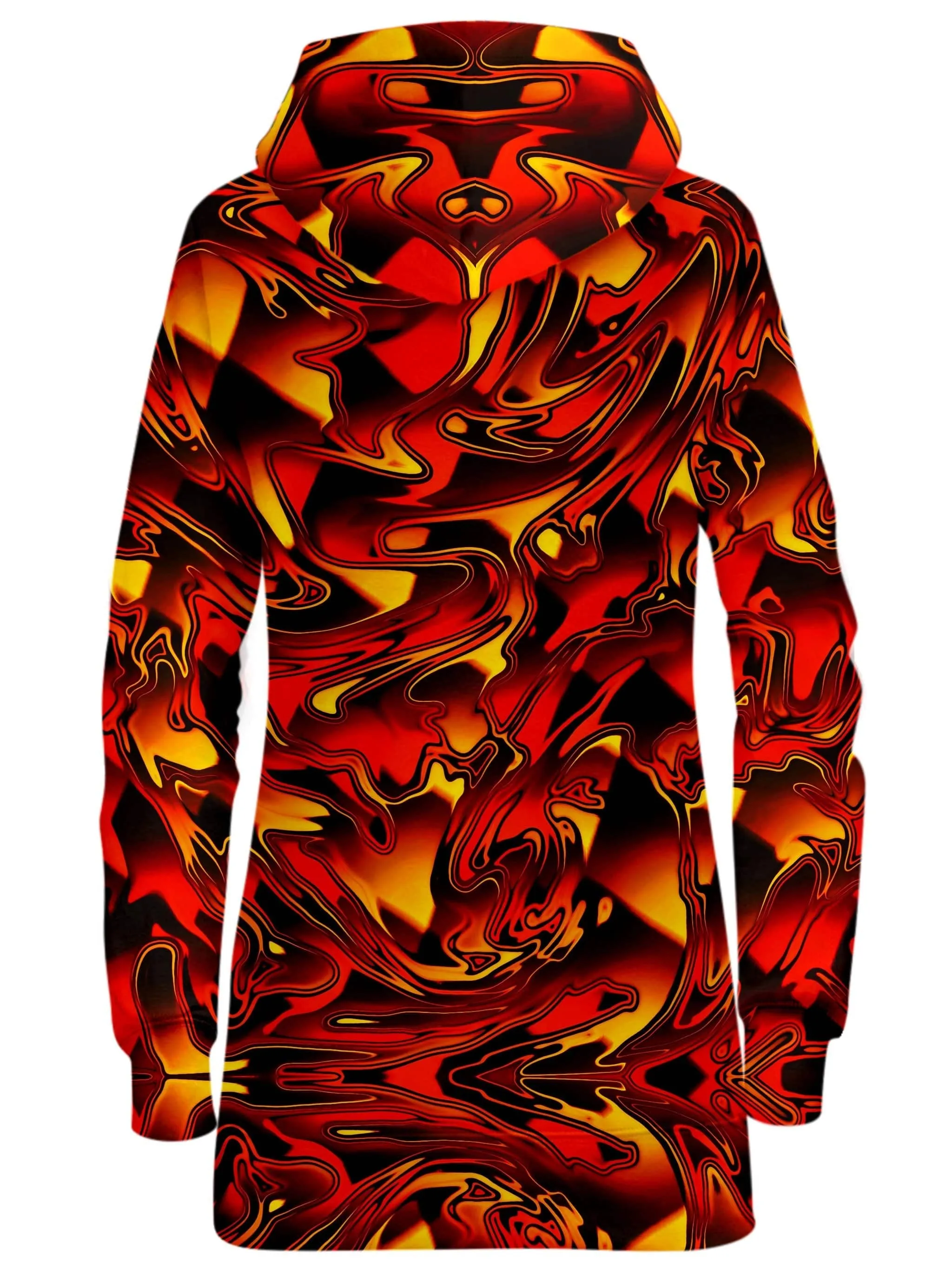 Fire Chromatic Melt Hoodie Dress sold by iEDM product image thumbnail 2