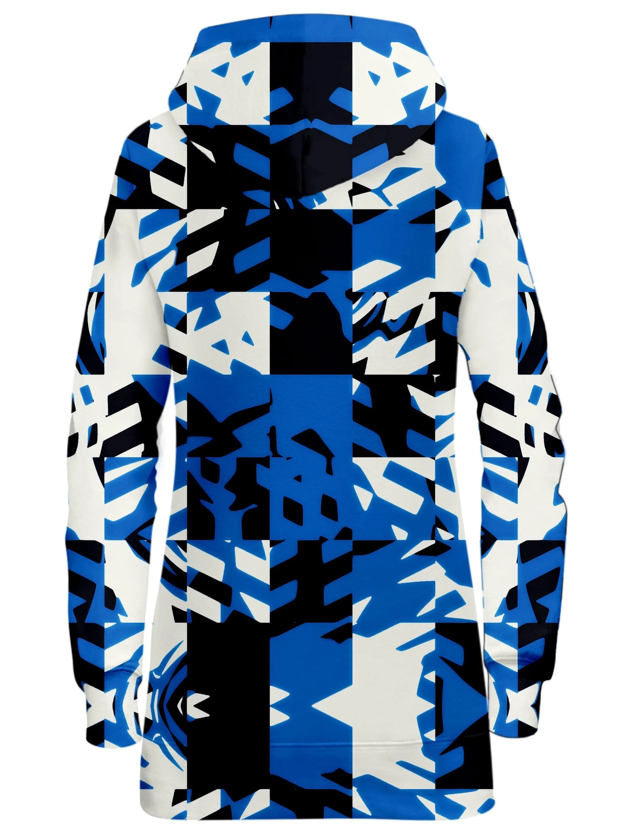 Blue Digital Hoodie Dress sold by iEDM product image thumbnail 2