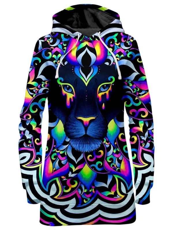 Electric Lion Hoodie Dress sold by iEDM