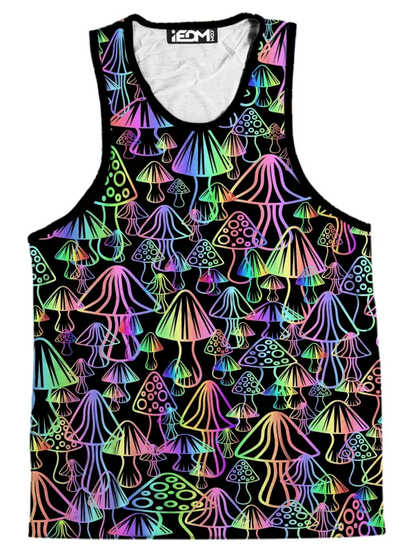 Magic Mushrooms Men's Tank sold by iEDM