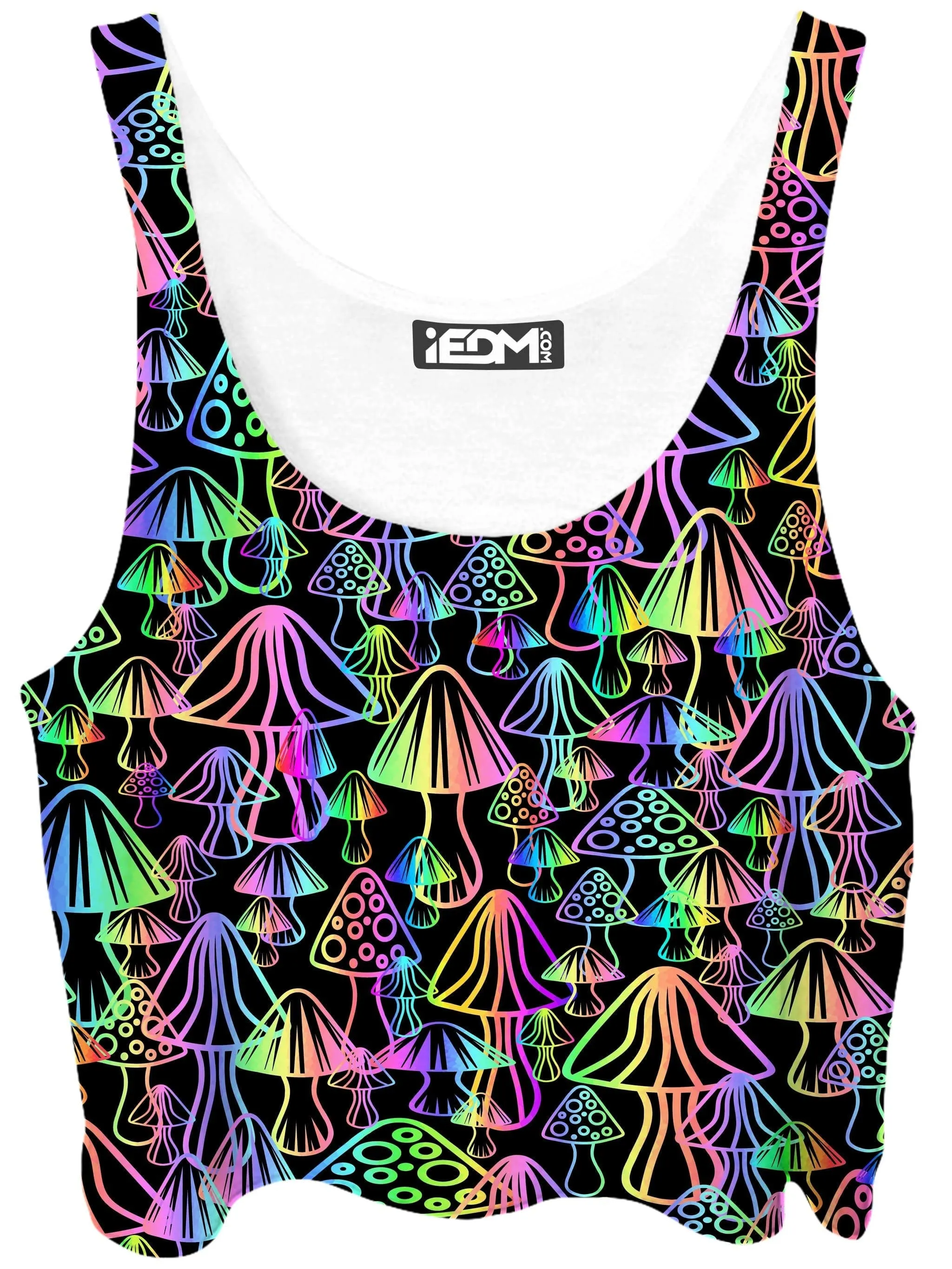 Magic Mushrooms Crop Top sold by iEDM