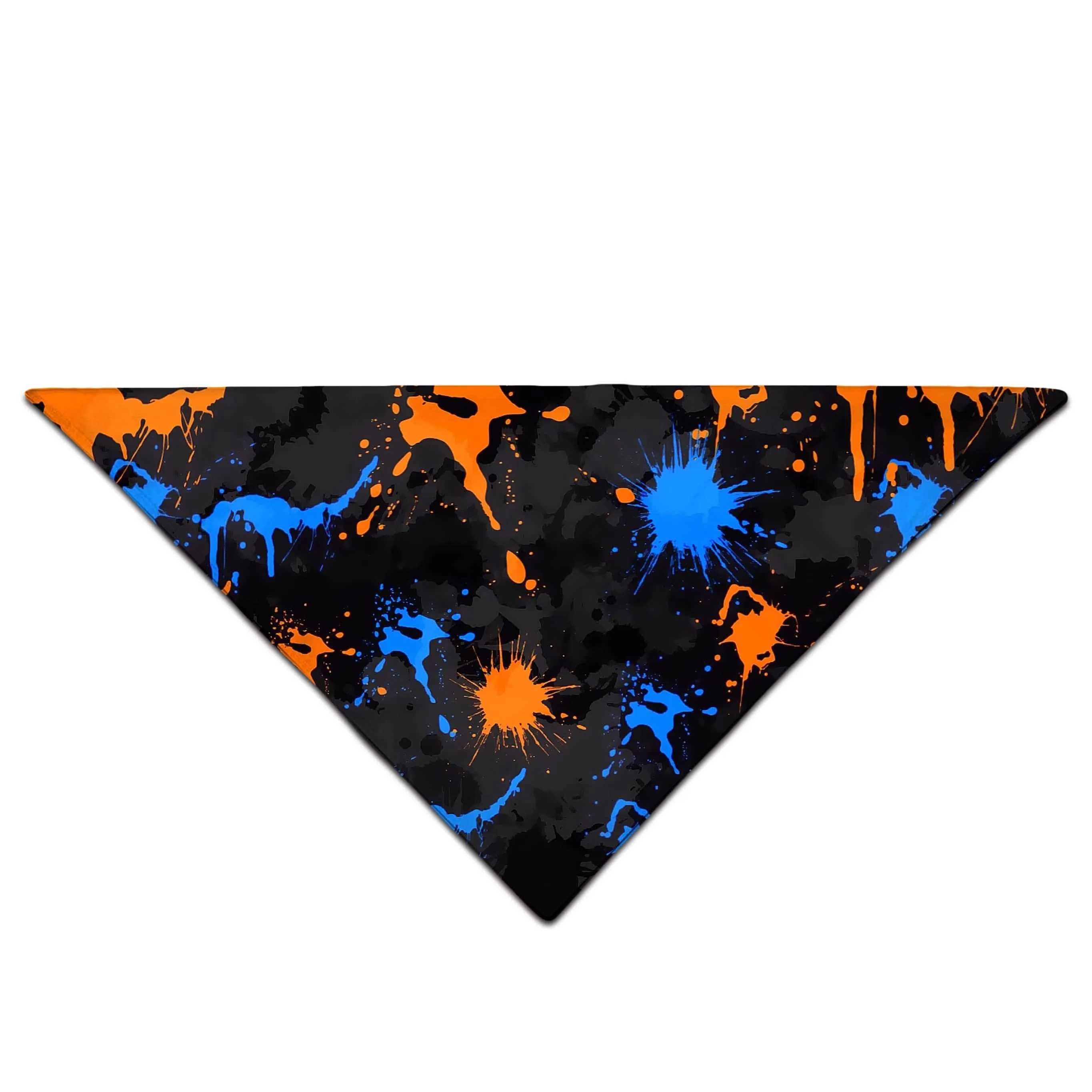 Blue and Orange Waves Bandana sold by iEDM product image thumbnail 2