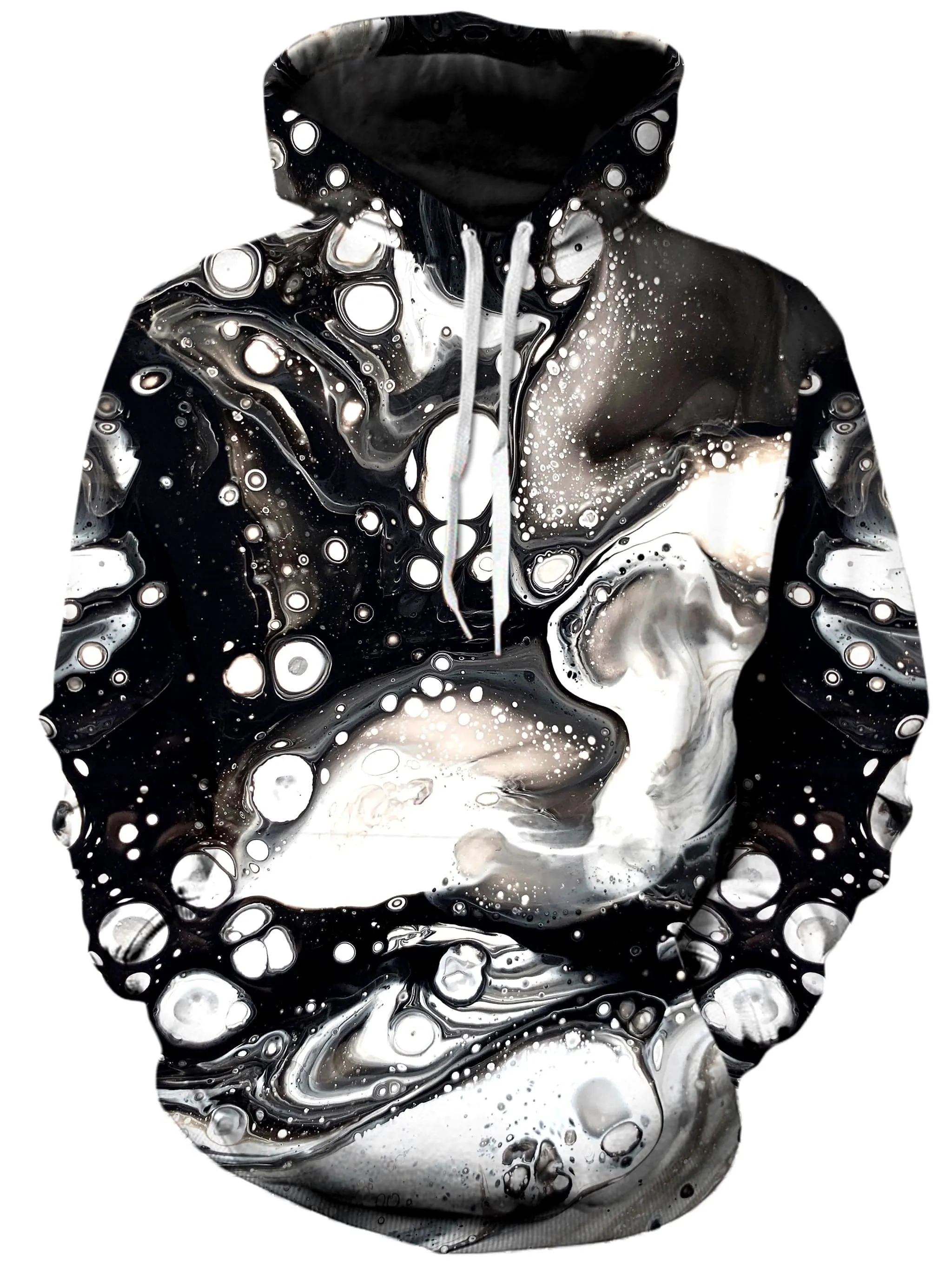 Monochrome Melt Unisex Hoodie sold by iEDM