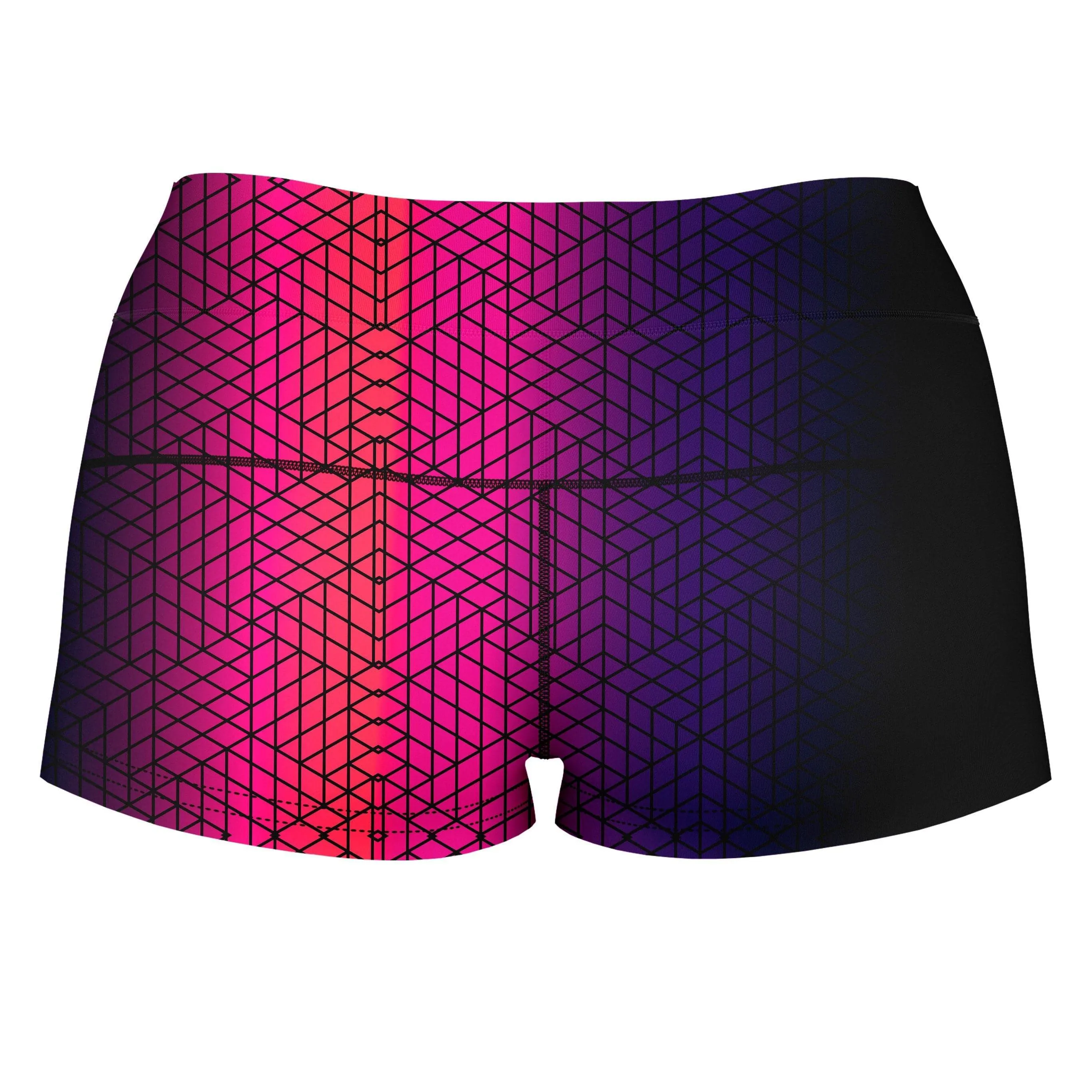 Ascension Colors High-Waisted Women's Shorts sold by iEDM product image thumbnail 2