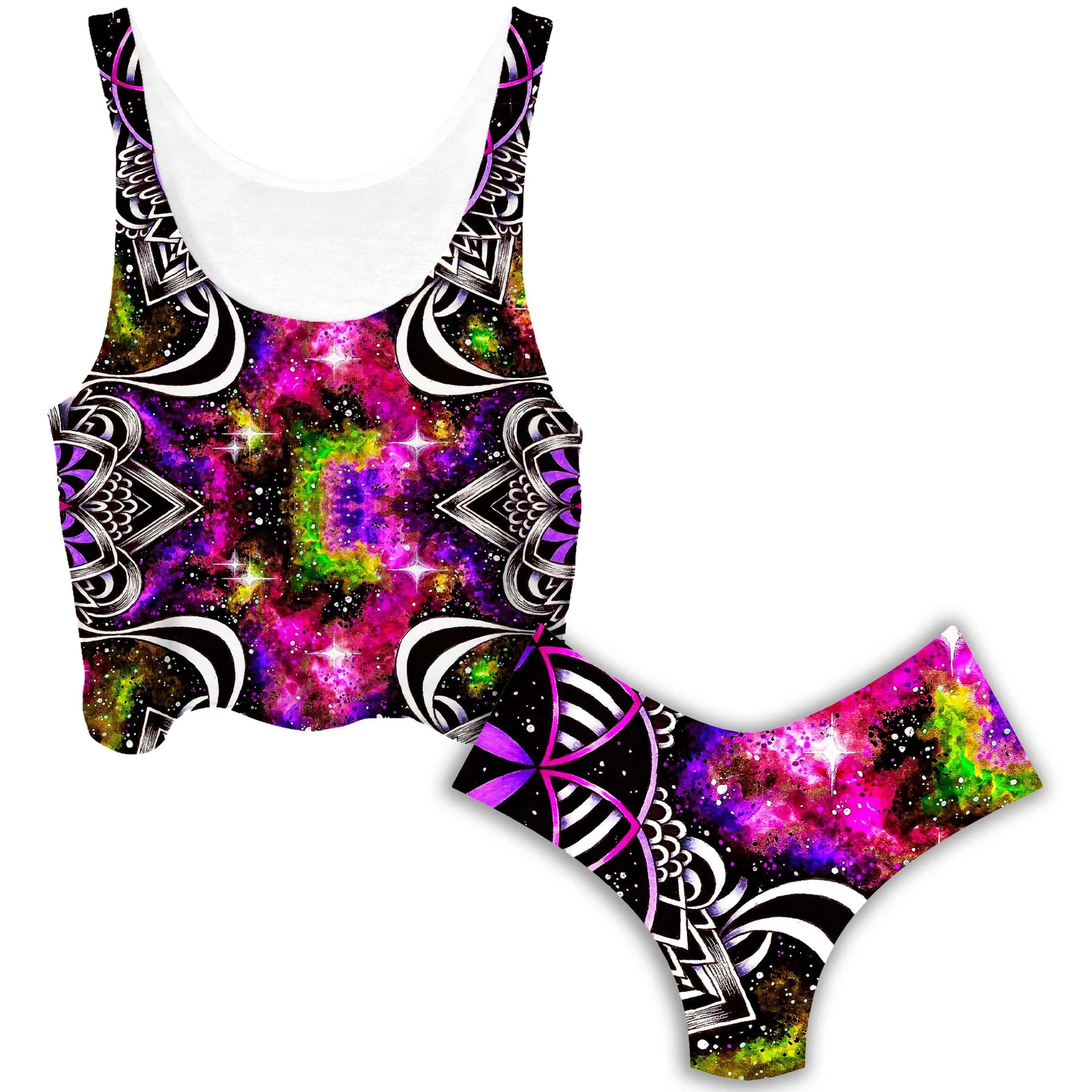 Oracle of Life 2.0 Crop Top and Booty Shorts Combo sold by iEDM