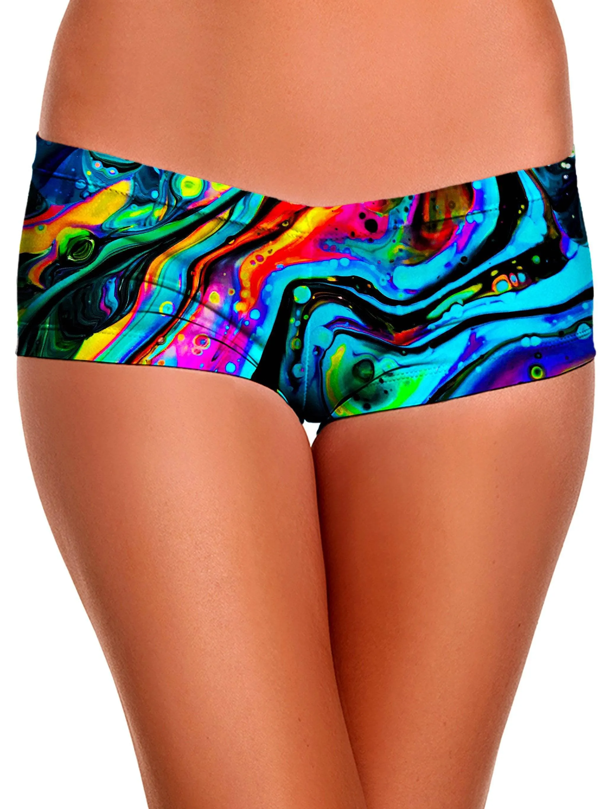 Funkadelic Crop Top and Booty Shorts Combo sold by iEDM product image thumbnail 3