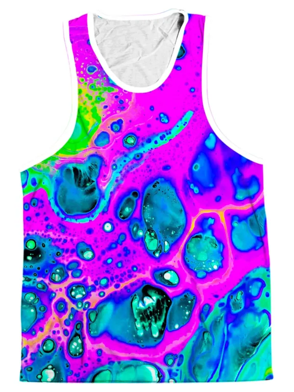 Neon Drip Men's Tank sold by iEDM
