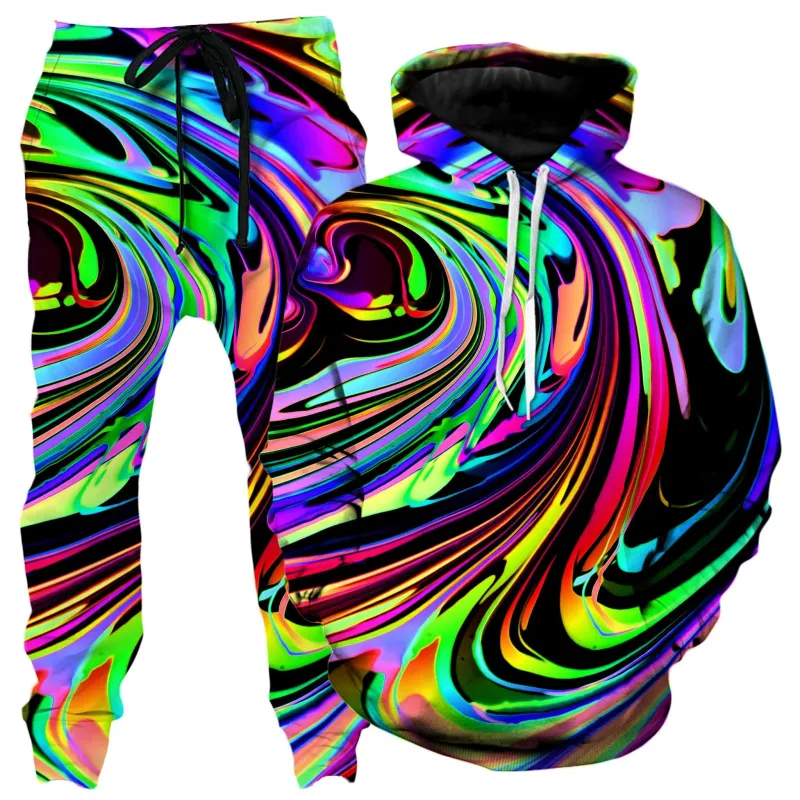 Cosmic Swirl Hoodie and Joggers Combo sold by iEDM