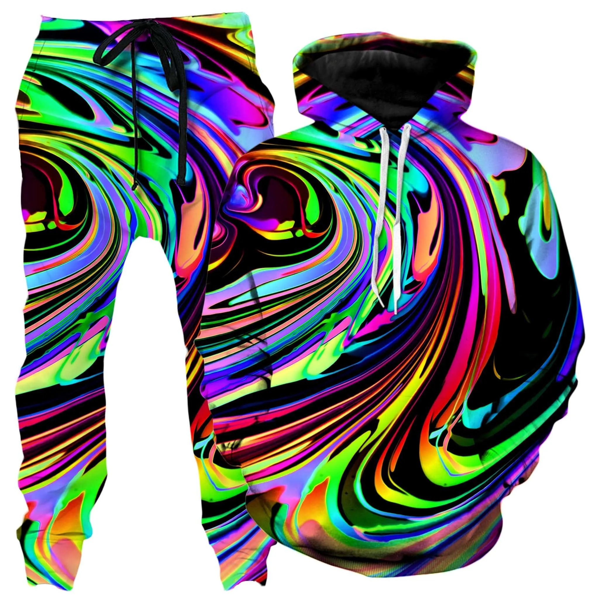 Cosmic Swirl Hoodie and Joggers Combo sold by iEDM
