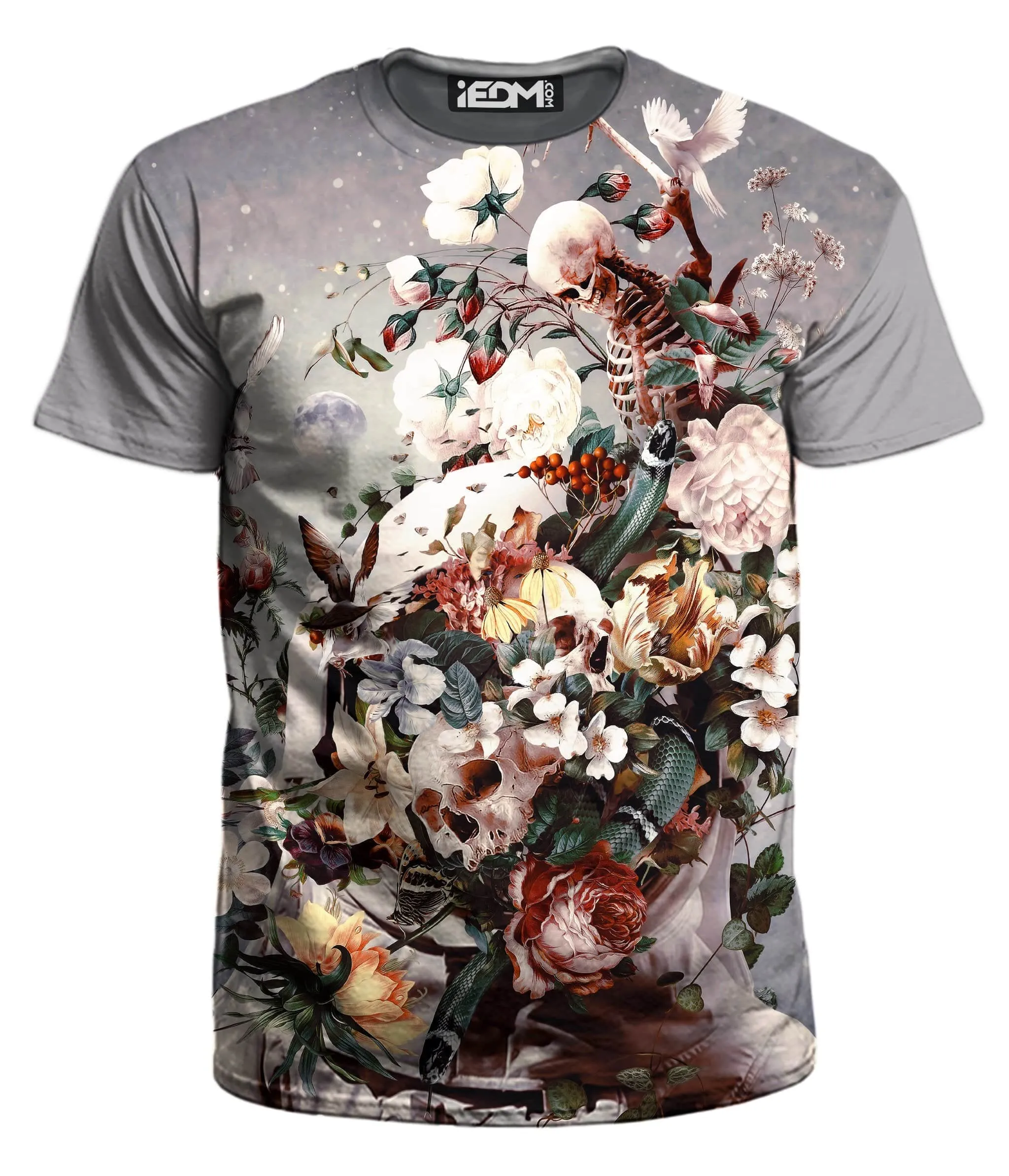 Floral Space Men's T-Shirt sold by iEDM
