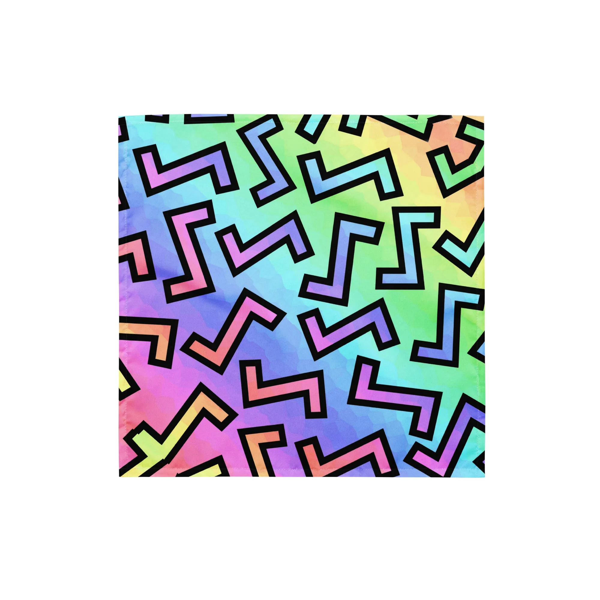 80s Rainbow Bandana sold by iEDM