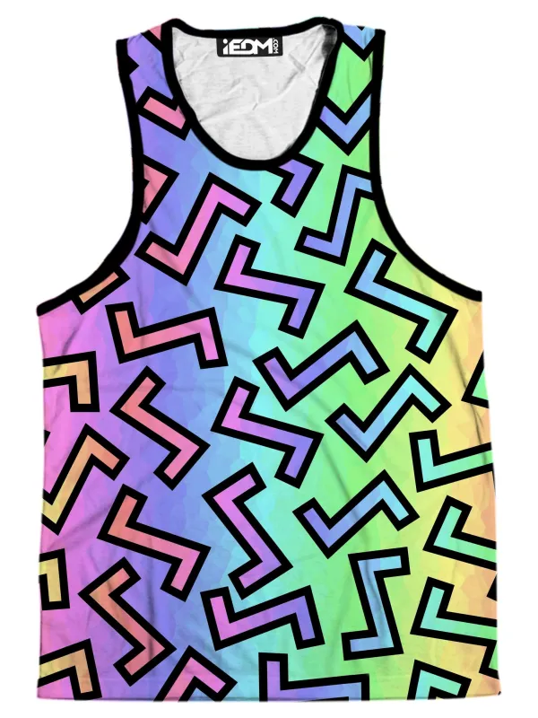 80s Rainbow Men's Tank sold by iEDM