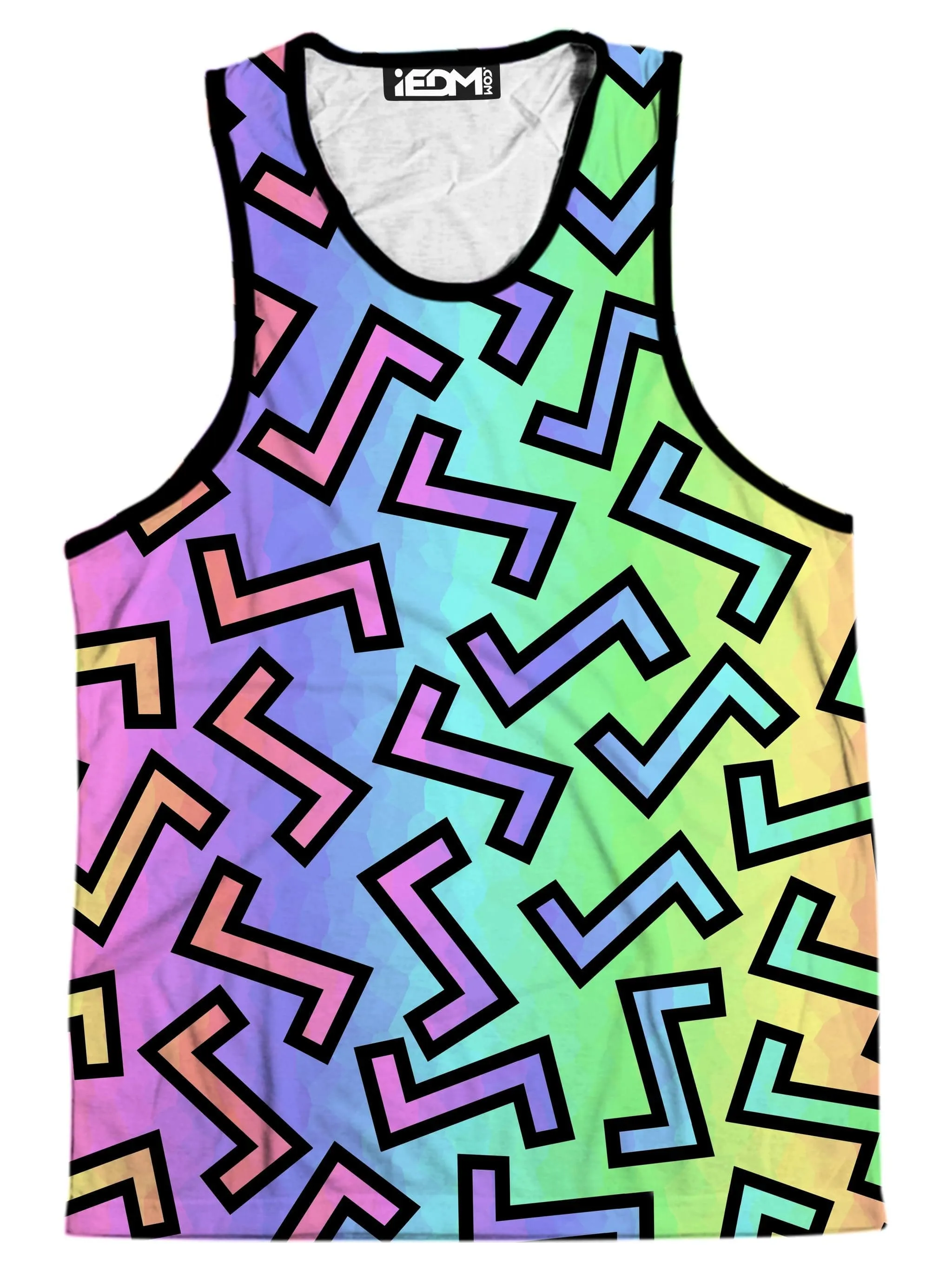 80s Rainbow Men's Tank sold by iEDM