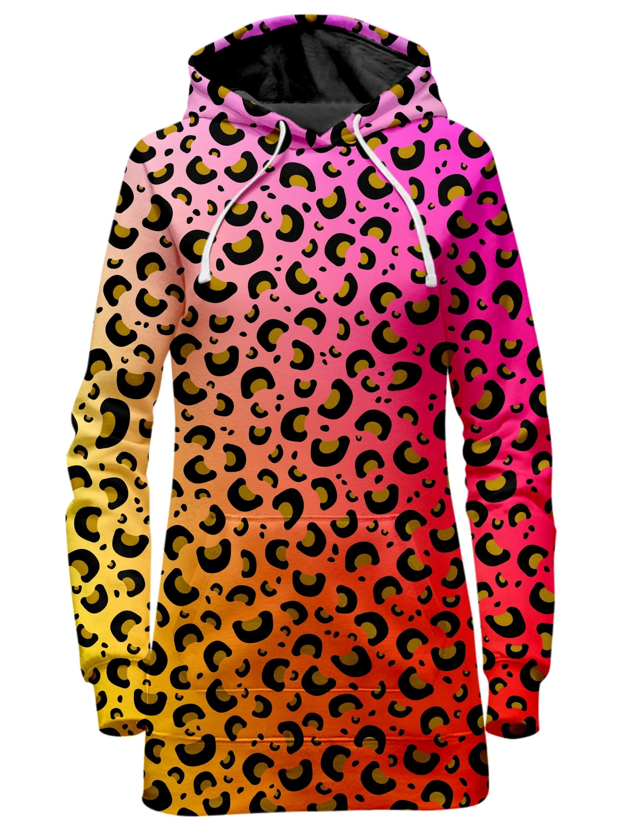 Leopard Spots Hoodie Dress sold by iEDM