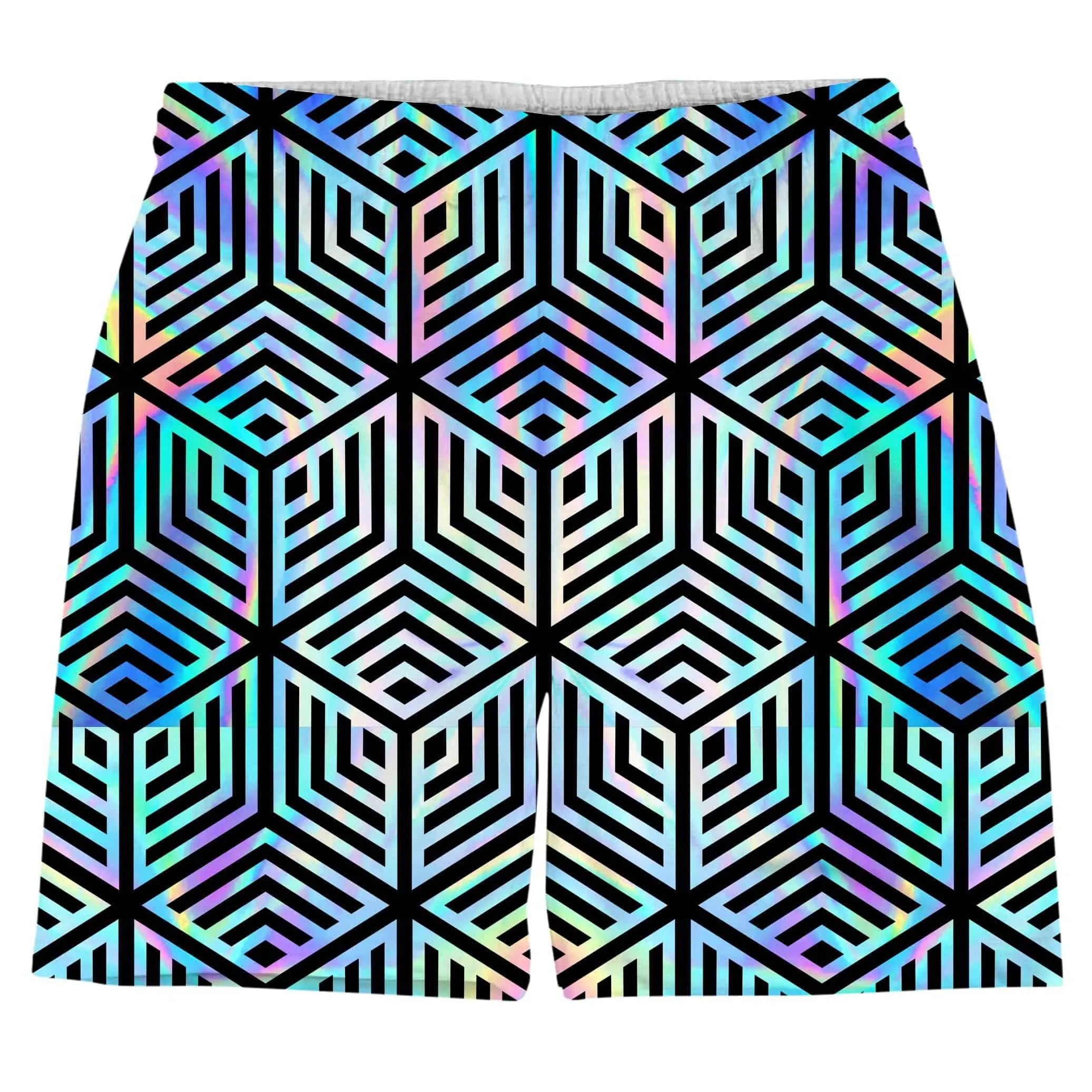 Holographic Hexagon T-Shirt and Shorts Combo sold by iEDM product image thumbnail 3