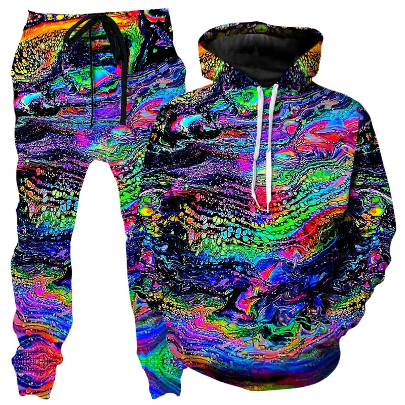Galactic Drip Hoodie and Joggers Combo sold by iEDM
