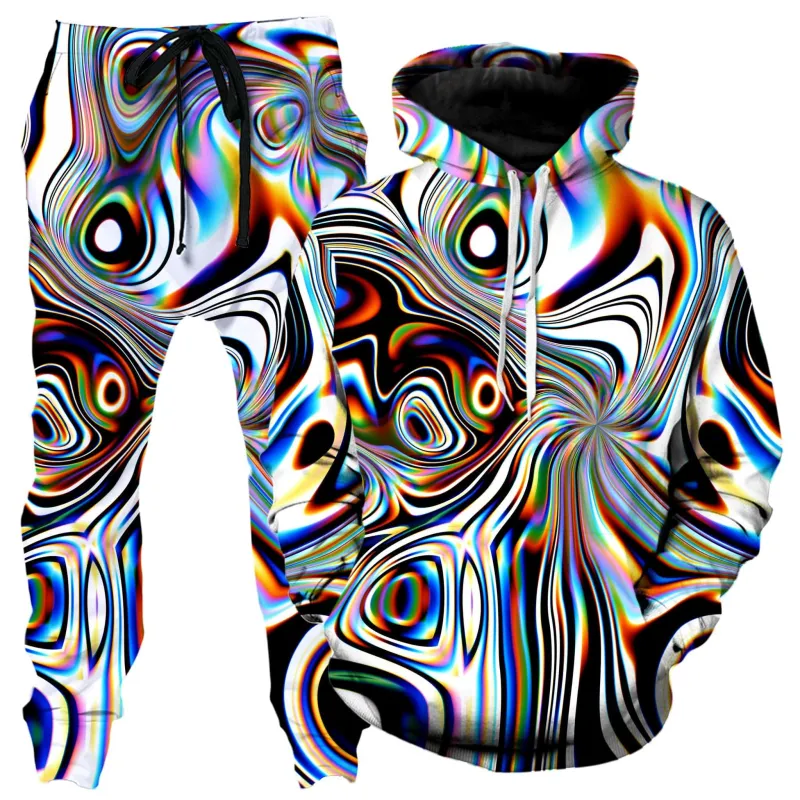 Oil Aura Hoodie and Joggers Combo sold by iEDM