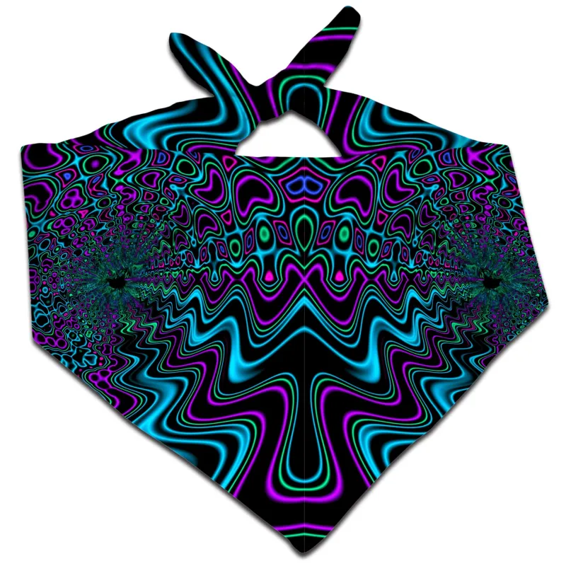 Fractal River Bandana sold by iEDM