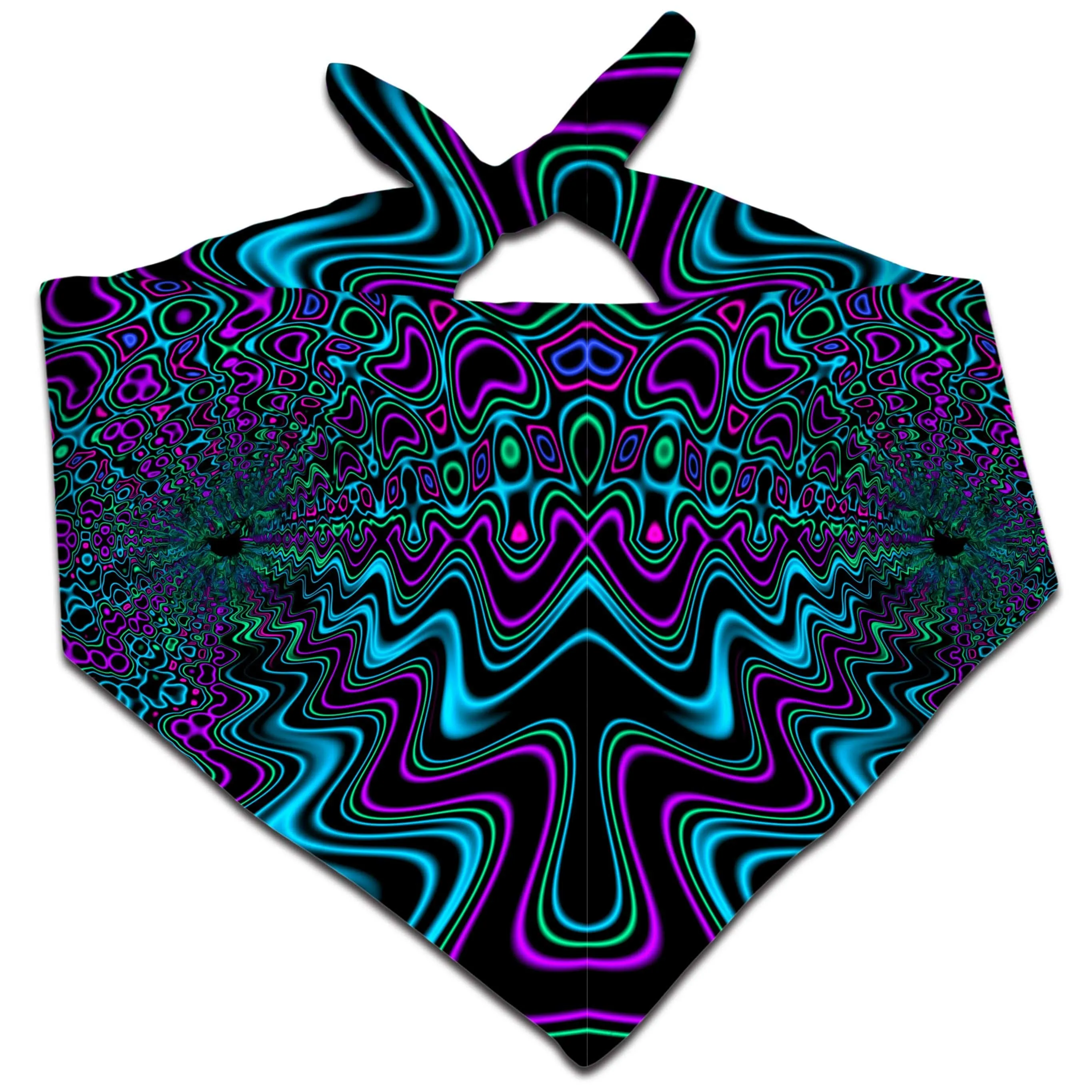 Fractal River Bandana sold by iEDM