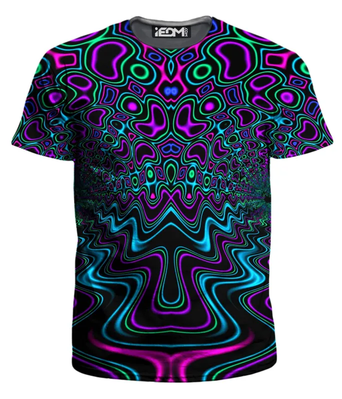 Fractal River Men's T-Shirt sold by iEDM
