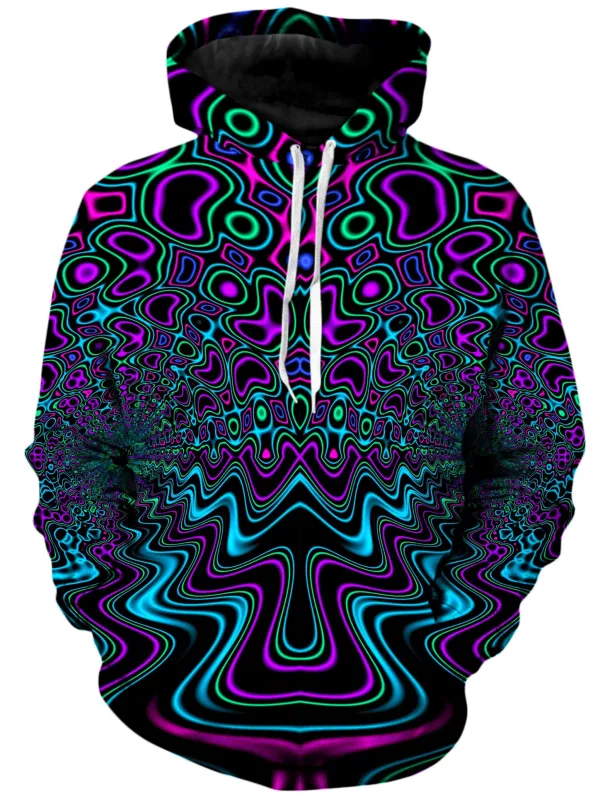 Fractal River Unisex Hoodie sold by iEDM