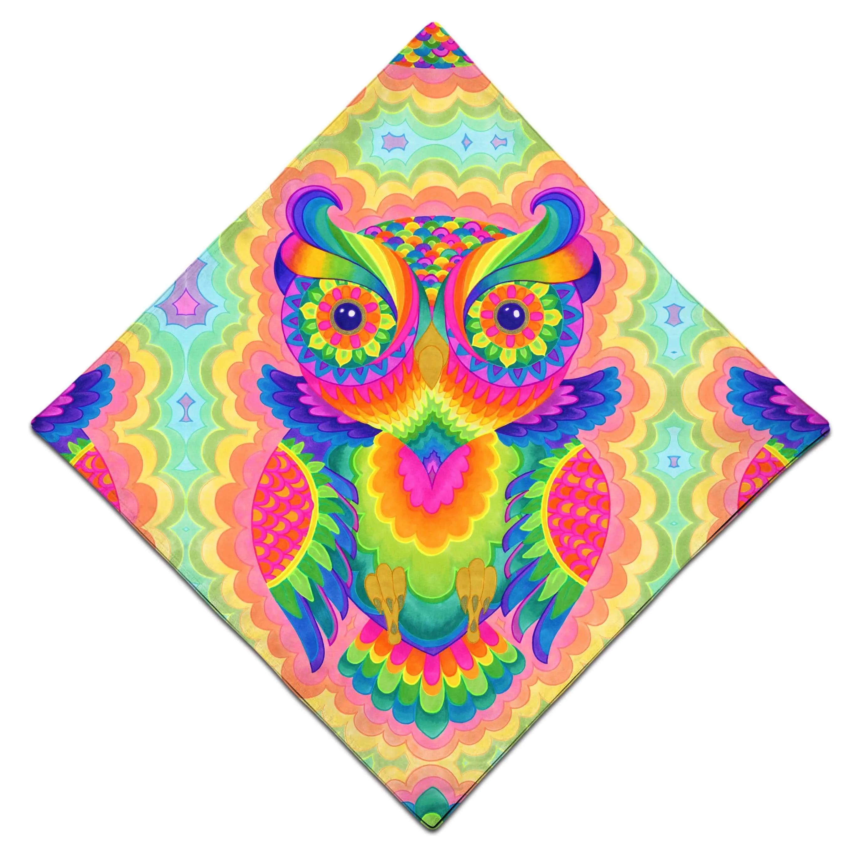 Cosmic Owl Bandana sold by iEDM product image thumbnail 3