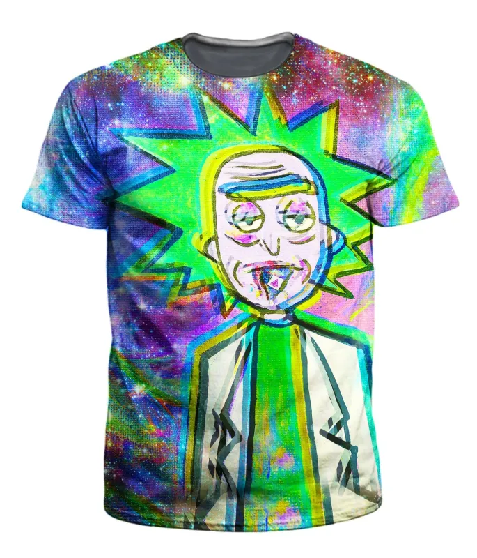 Trippy Rick Men's T-Shirt sold by iEDM