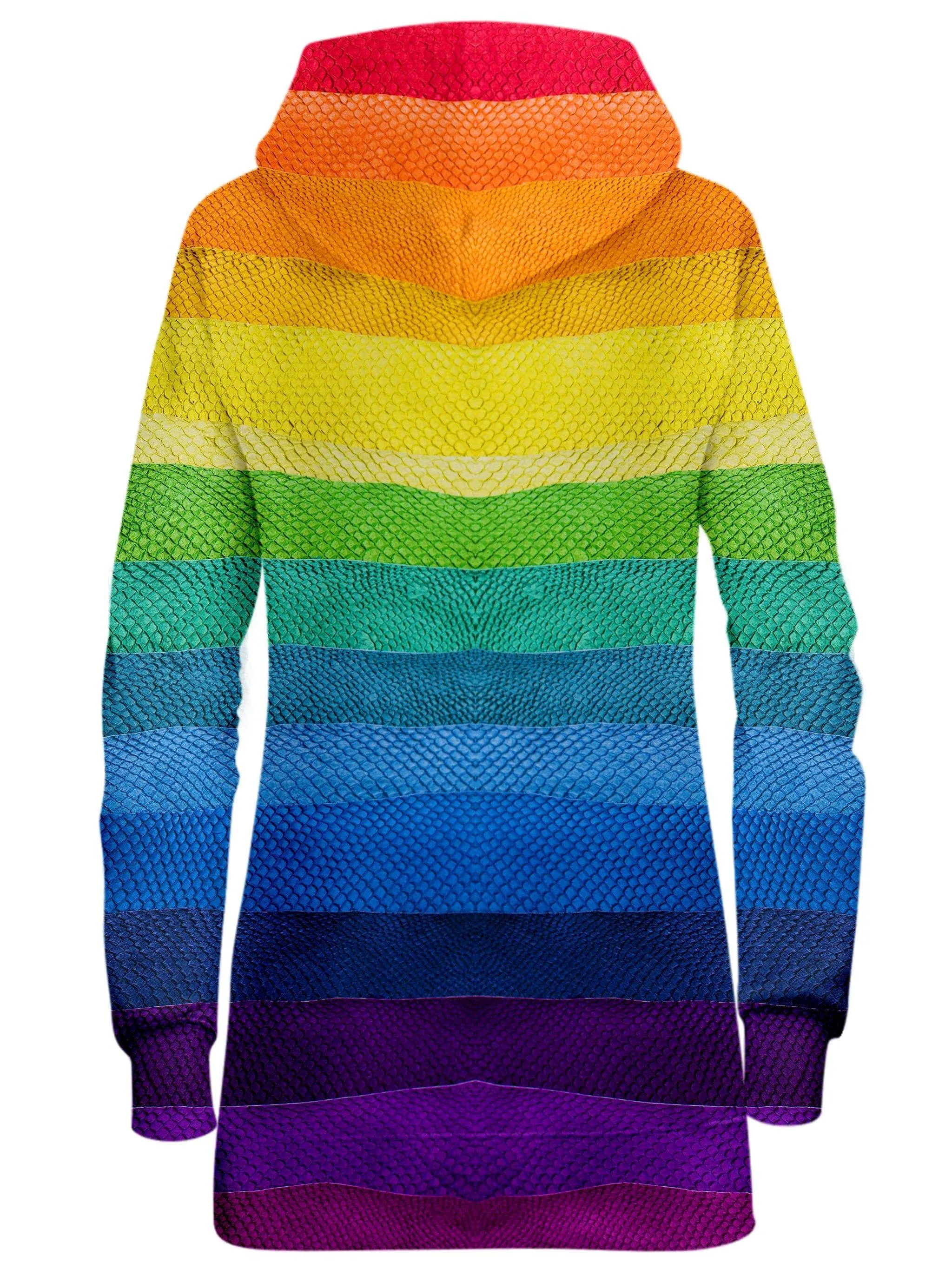 Rainbow Snake Hoodie Dress sold by iEDM product image thumbnail 2