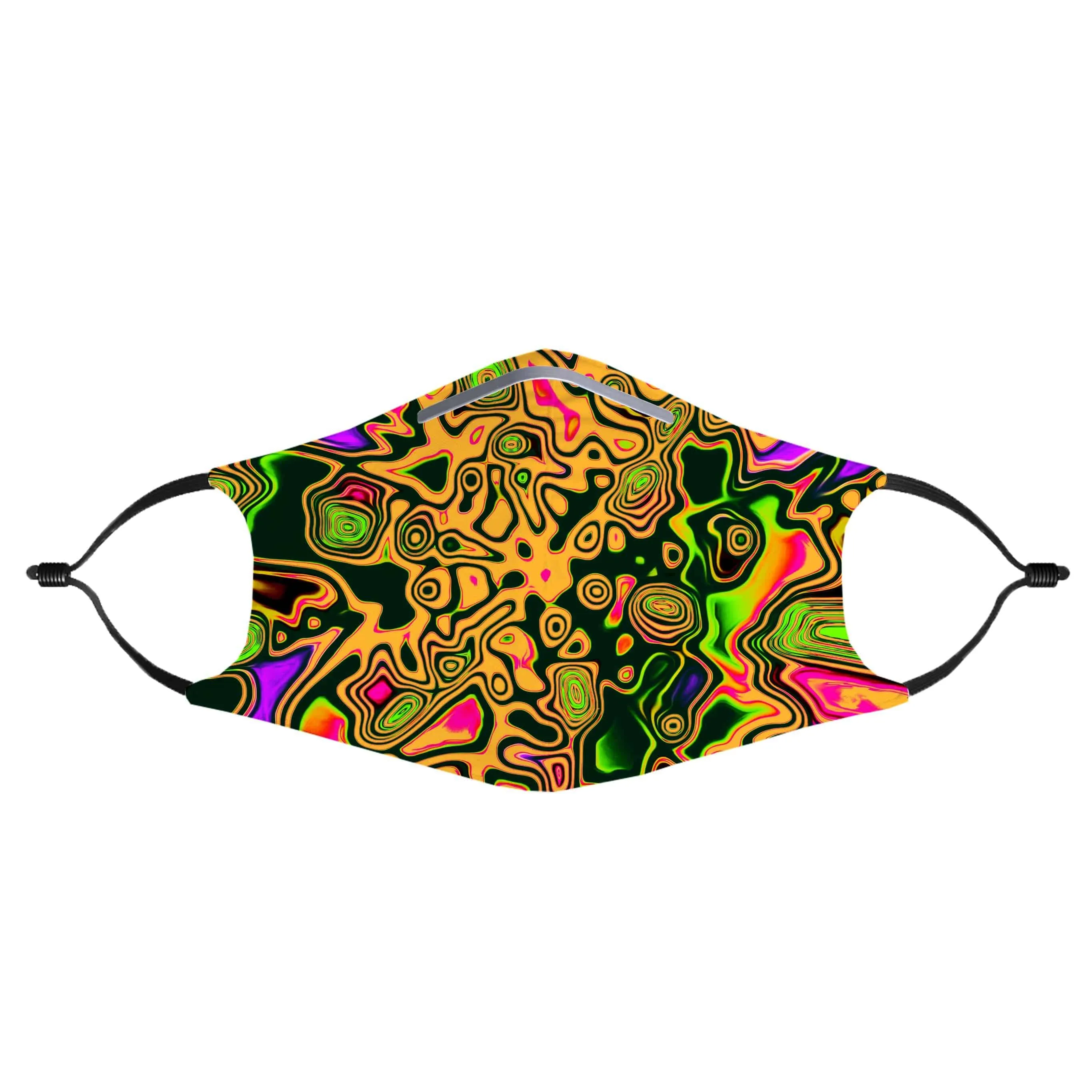 Splash Of The 90s Crop Top and Leggings with PM 2.5 Face Mask Combo sold by iEDM product image thumbnail 4