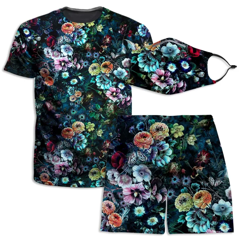 Neverland T-Shirt and Shorts with PM 2.5 Face Mask Combo sold by iEDM