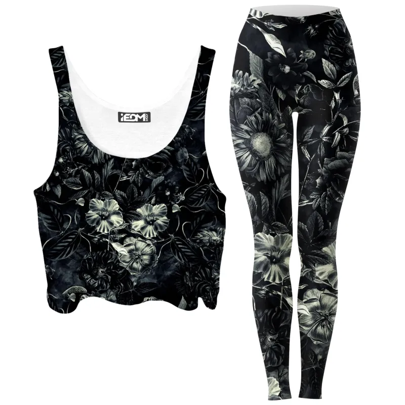 Darkness Crop Top and Leggings Combo sold by iEDM