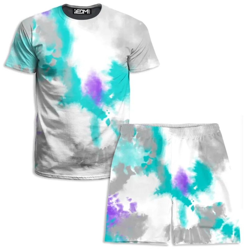 90s Filtered T-Shirt and Shorts Combo sold by iEDM